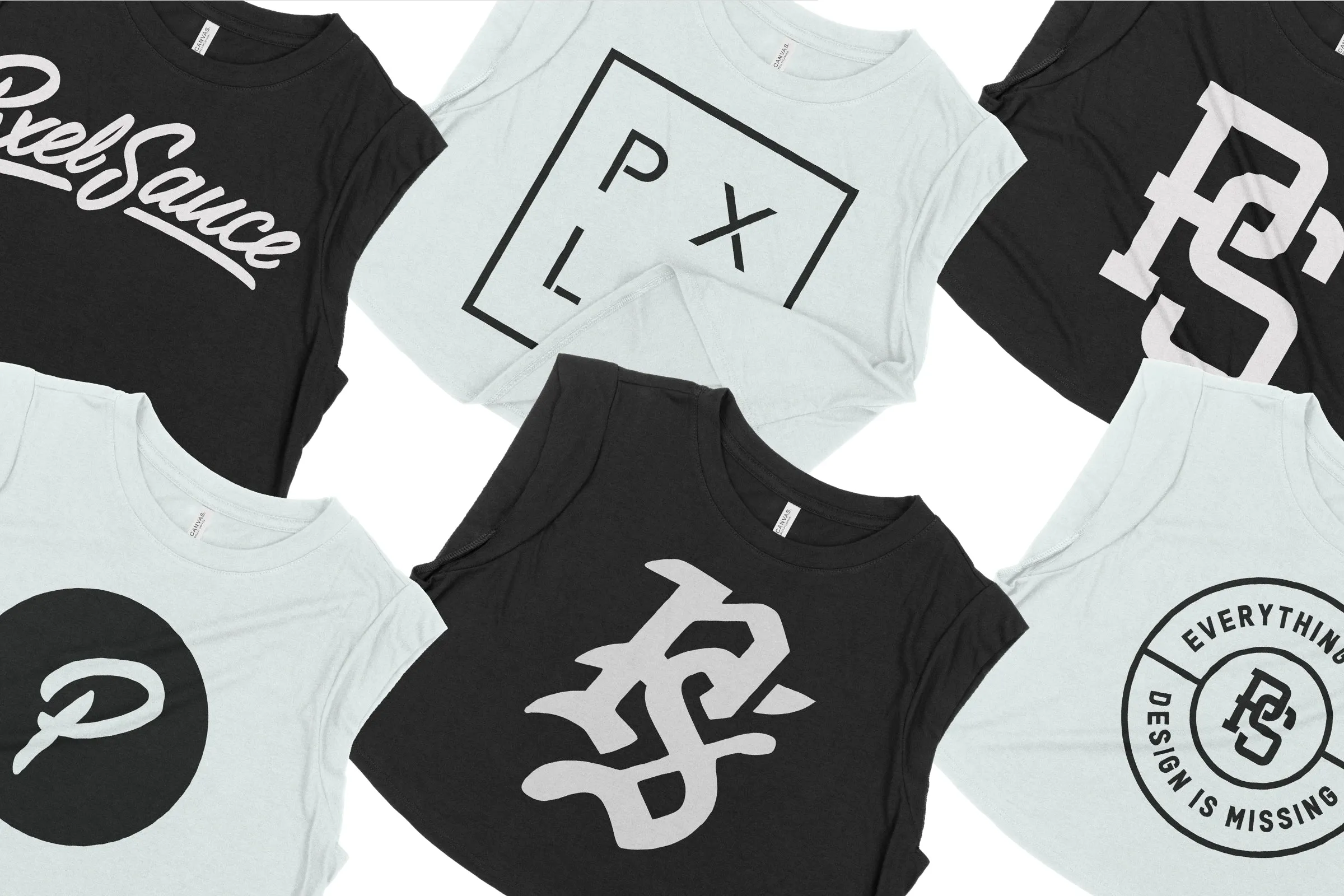 Bella   Canvas 8483 Cropped Tank Mockups
