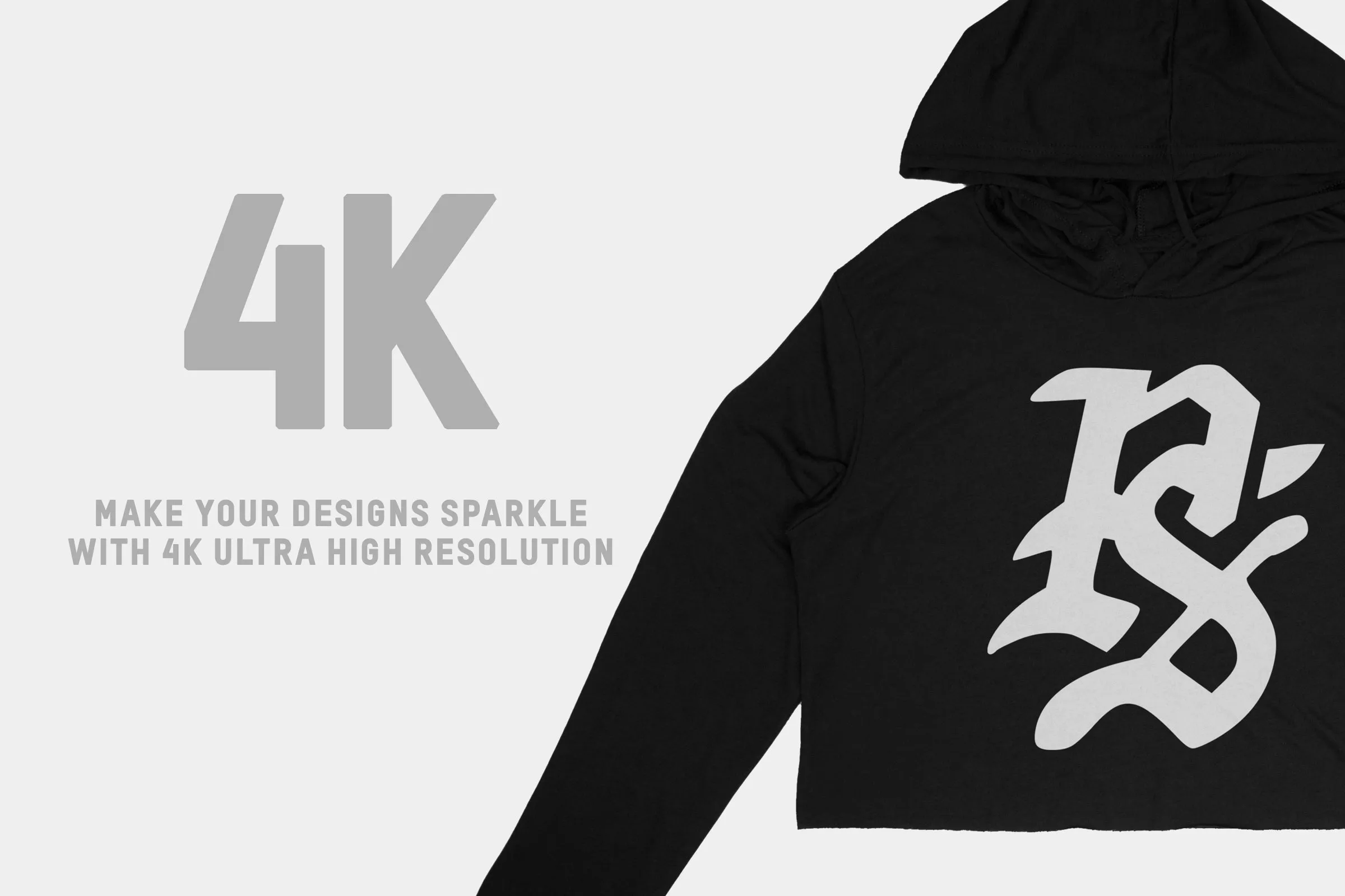 Bella   Canvas 8512 Women's Cropped Hoodie Mockups