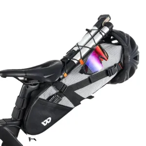 Bicycle Saddle Bag 10L Foldable Under Seat Bike Bag 100% Waterproof Tools Pannier MTB Road Cycling Tail Rear Bag