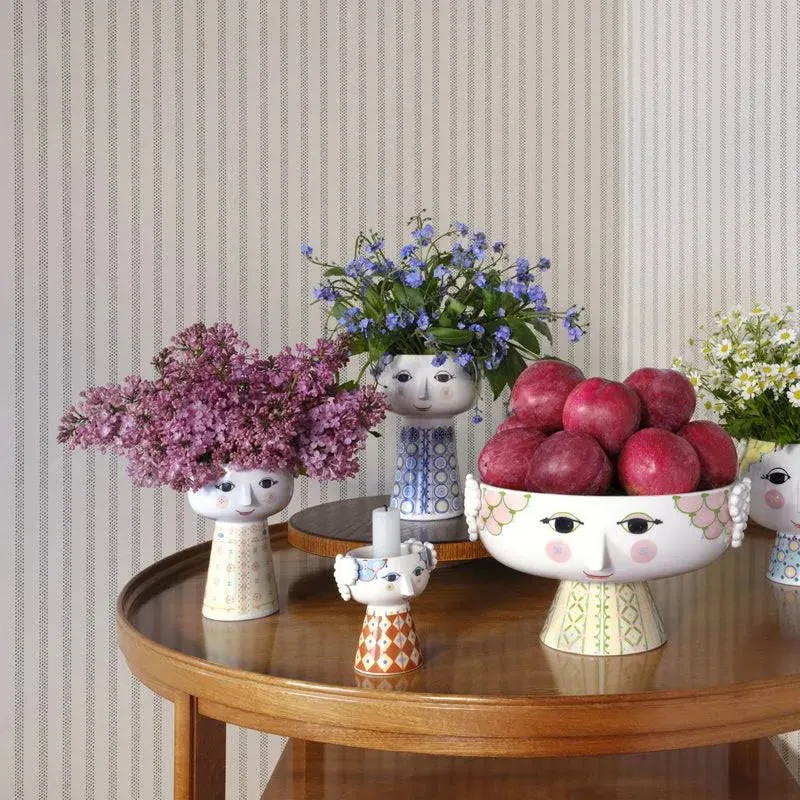 Bjørn Wiinblad Eva Small Vase, Lavender