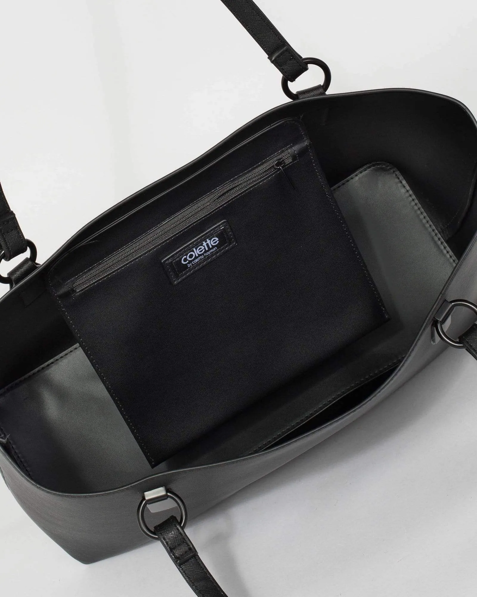 Black Angelina Tote Bag