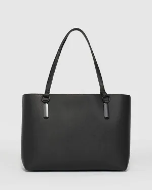 Black Angelina Tote Bag