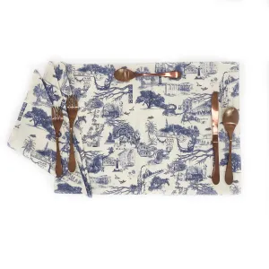 Blank Canvas Savannah toile placemat - set of 2