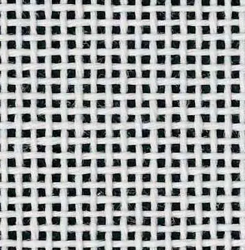 Blank Mono Needlepoint Canvas White