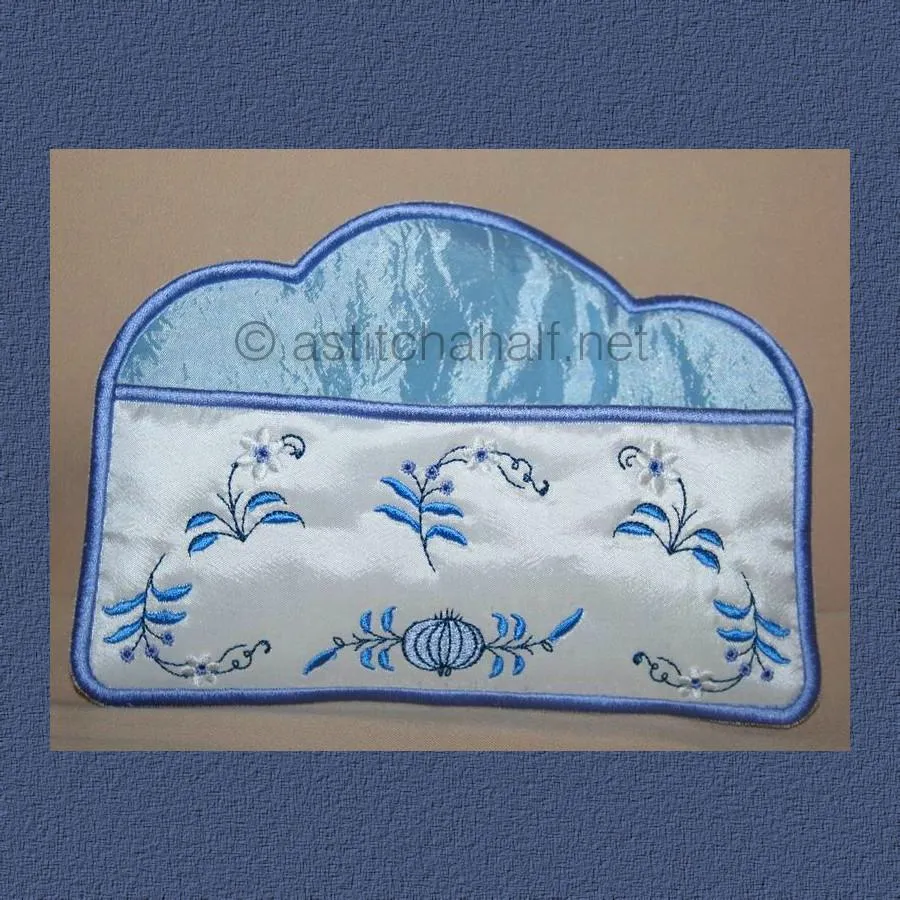 Blue Onion Cosmetic Bag