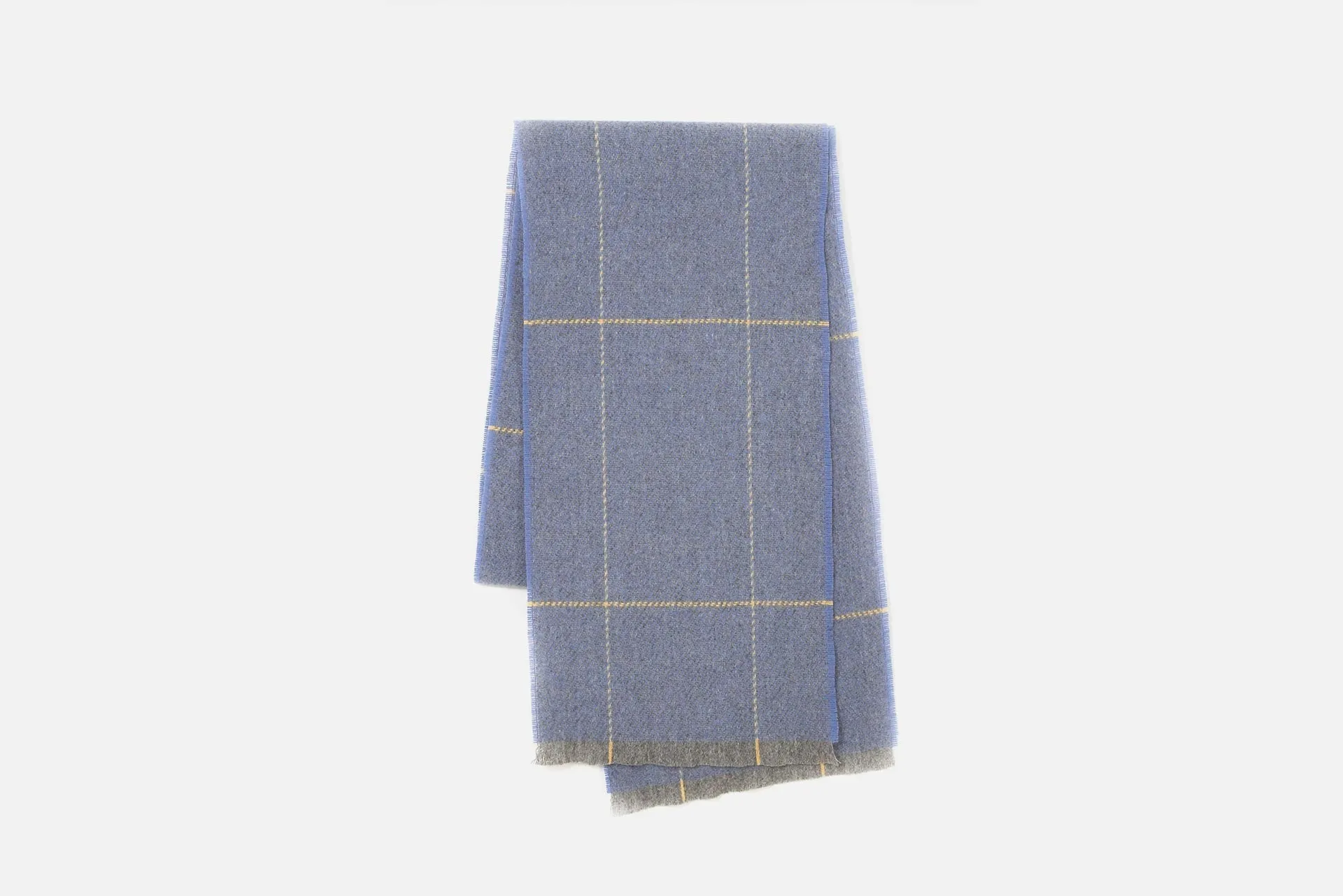 Blue Turra Lambswool Scarf
