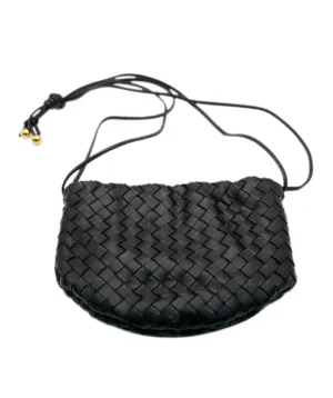 Bottega black mini bulb bag  - AJC0097