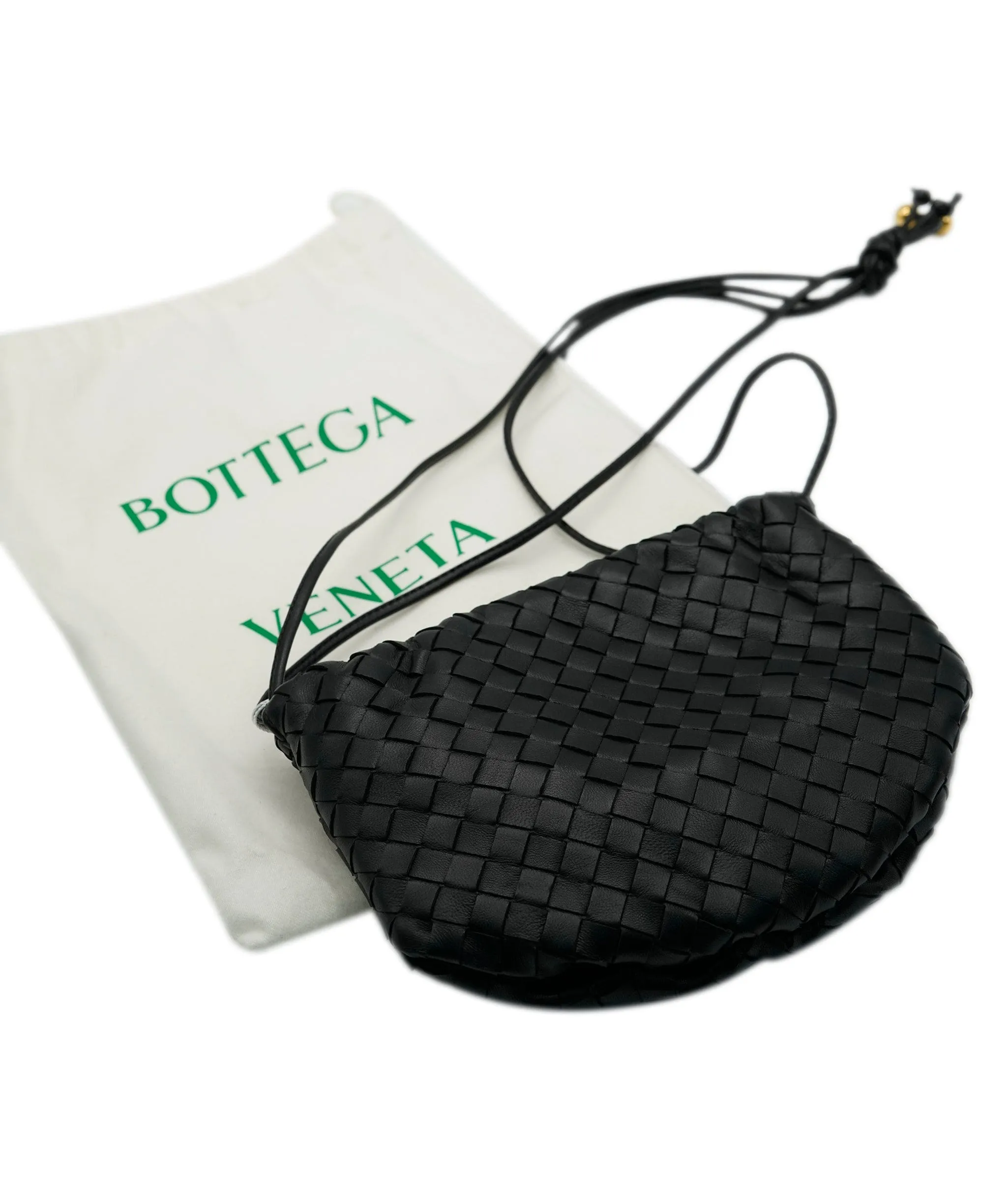 Bottega black mini bulb bag  - AJC0097