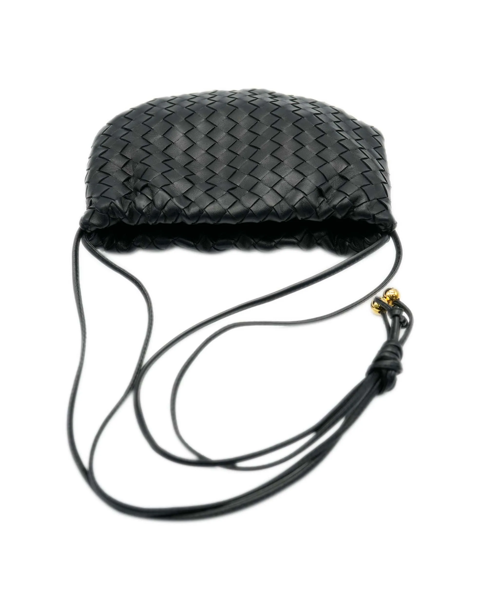Bottega black mini bulb bag  - AJC0097