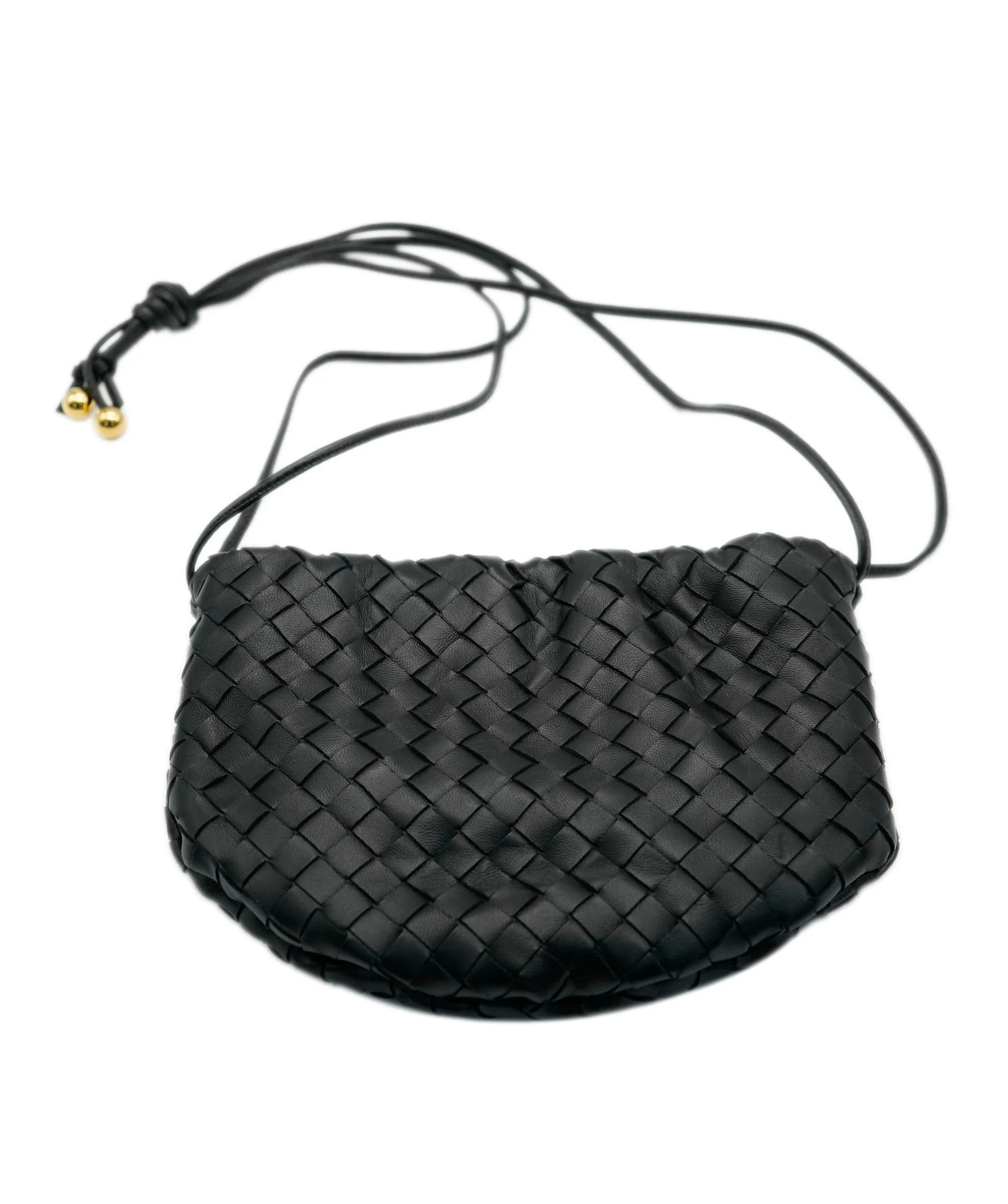Bottega black mini bulb bag  - AJC0097
