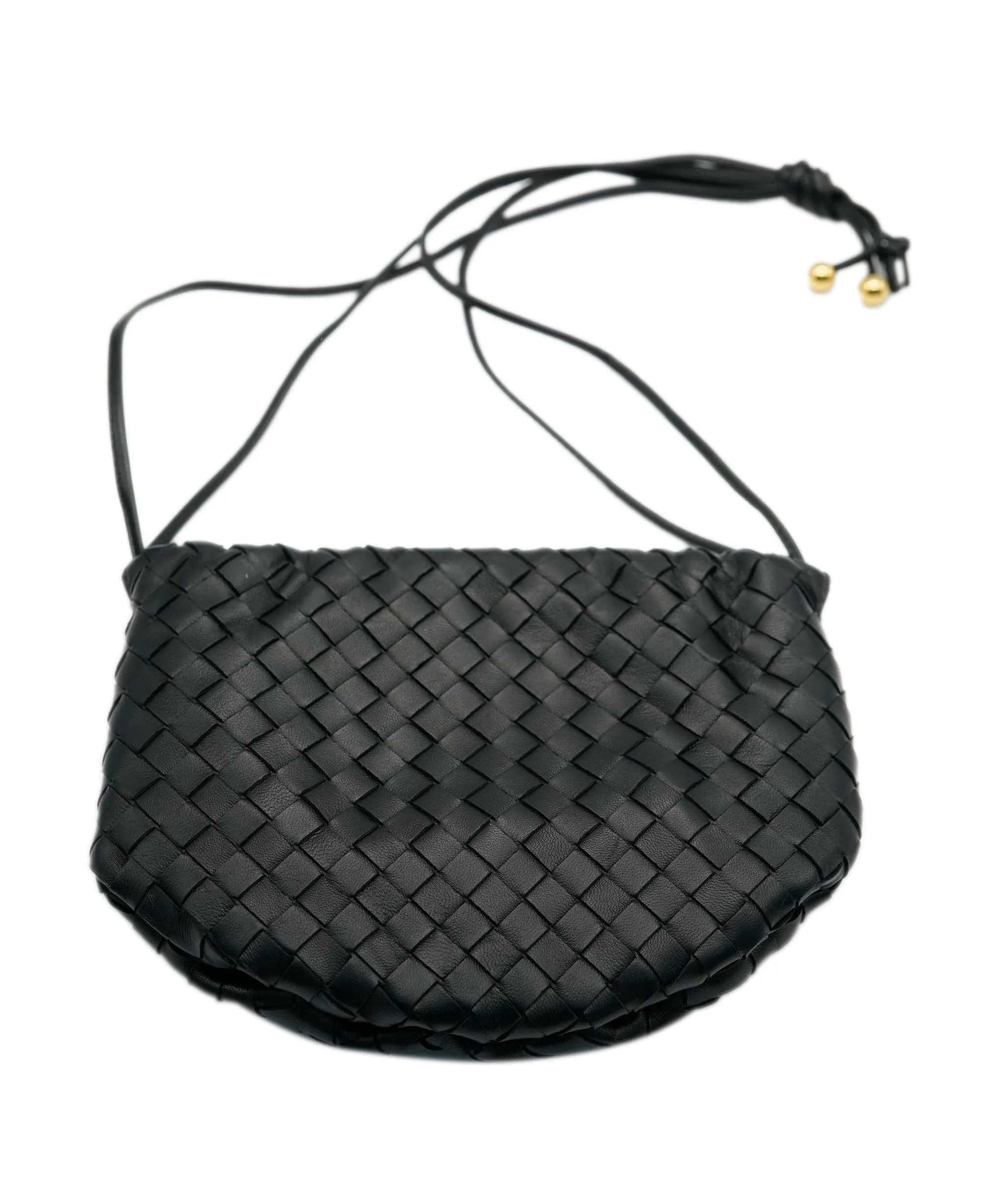 Bottega black mini bulb bag  - AJC0097