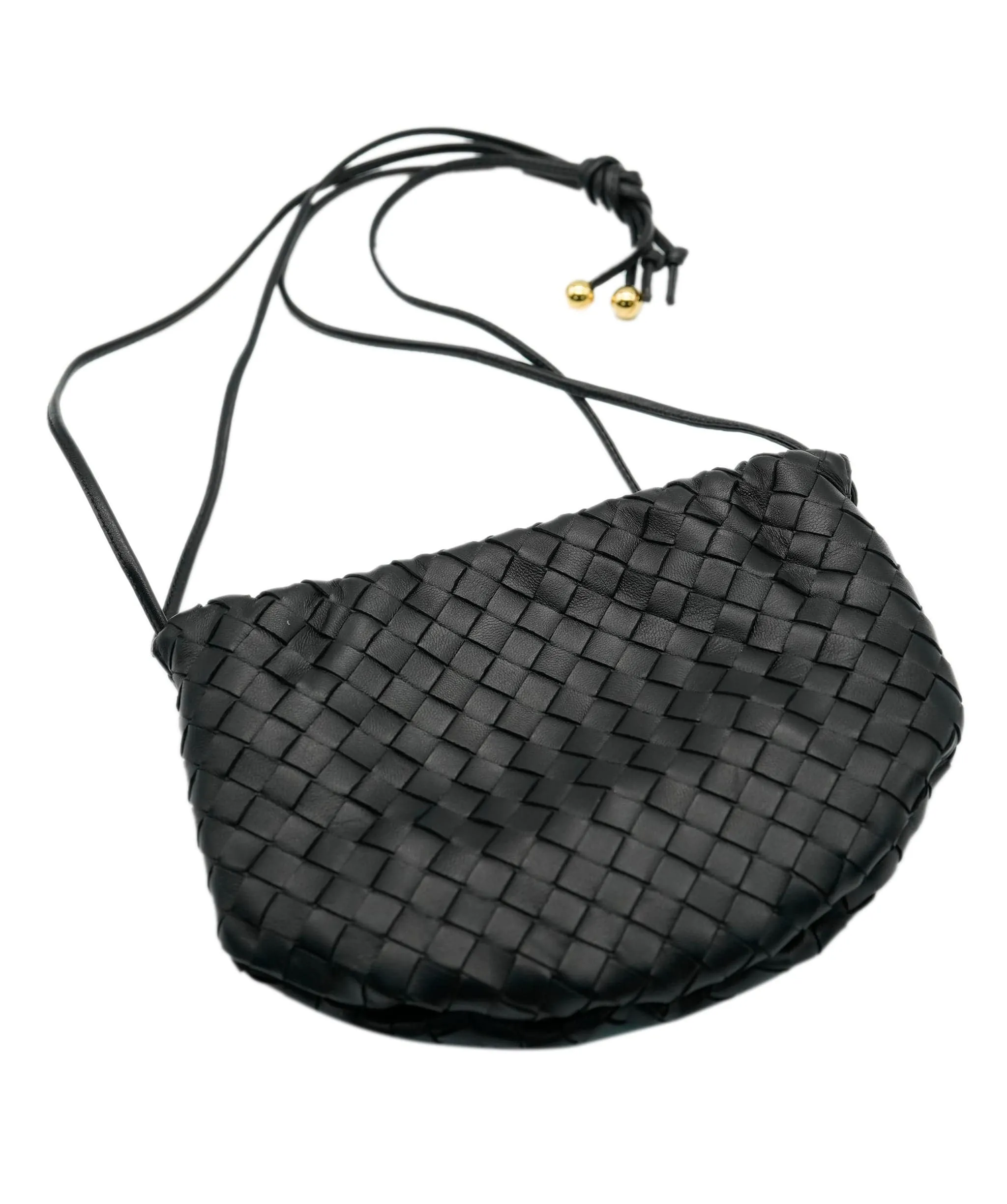 Bottega black mini bulb bag  - AJC0097