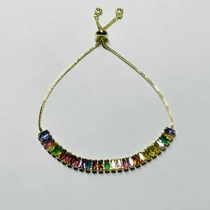 Bracciale tennis Arcobaleno