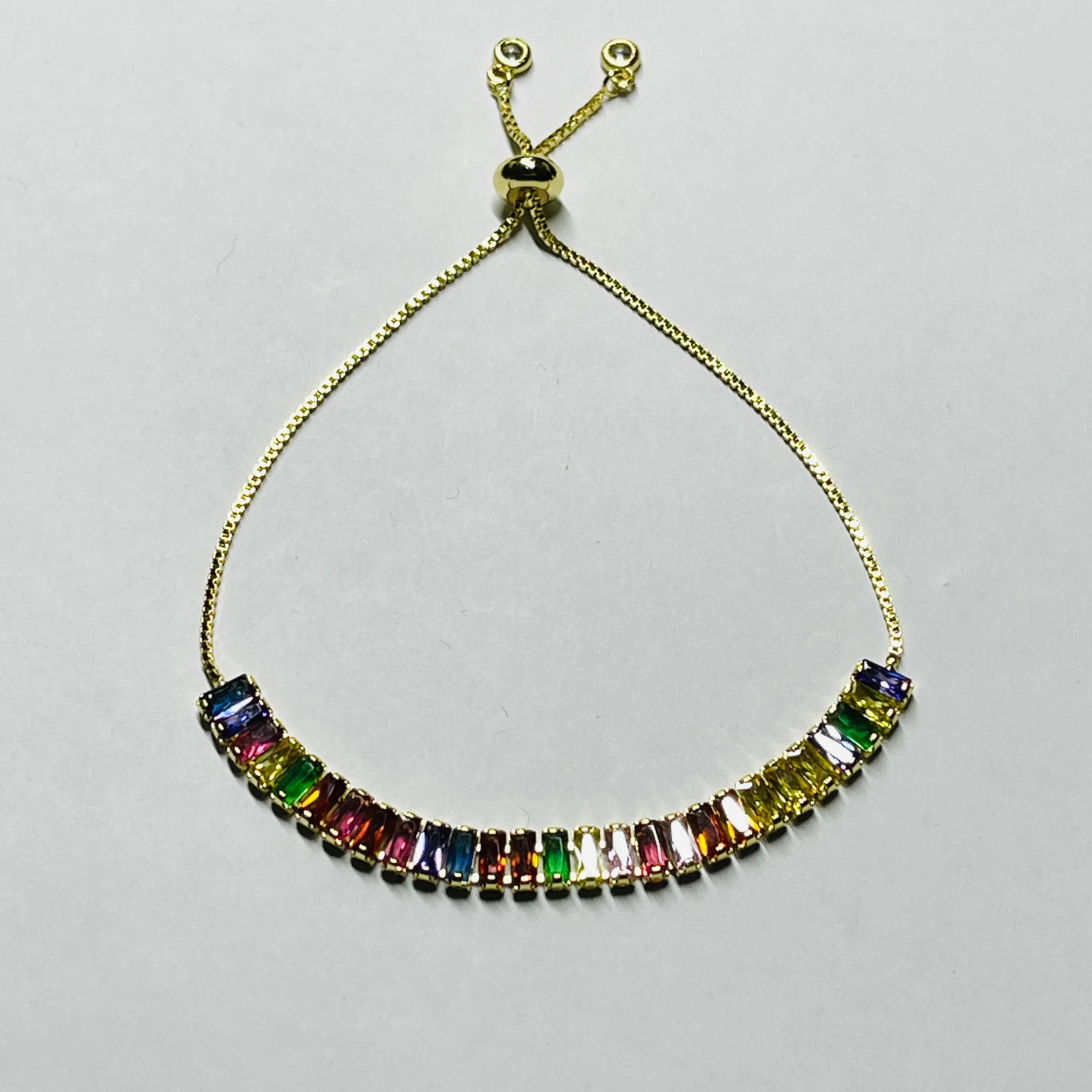 Bracciale tennis Arcobaleno