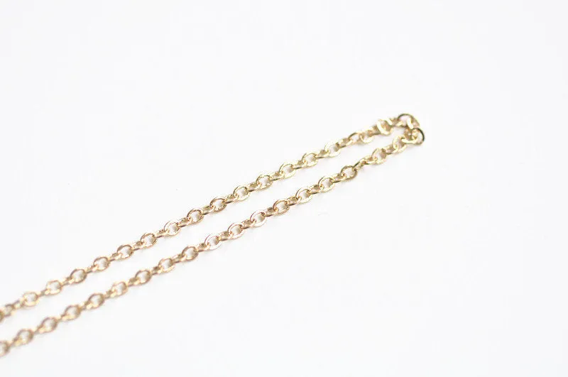 Brass Purse Frame Chain 2mm x 80cm