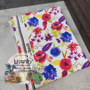 Bright Blossoms Fabric