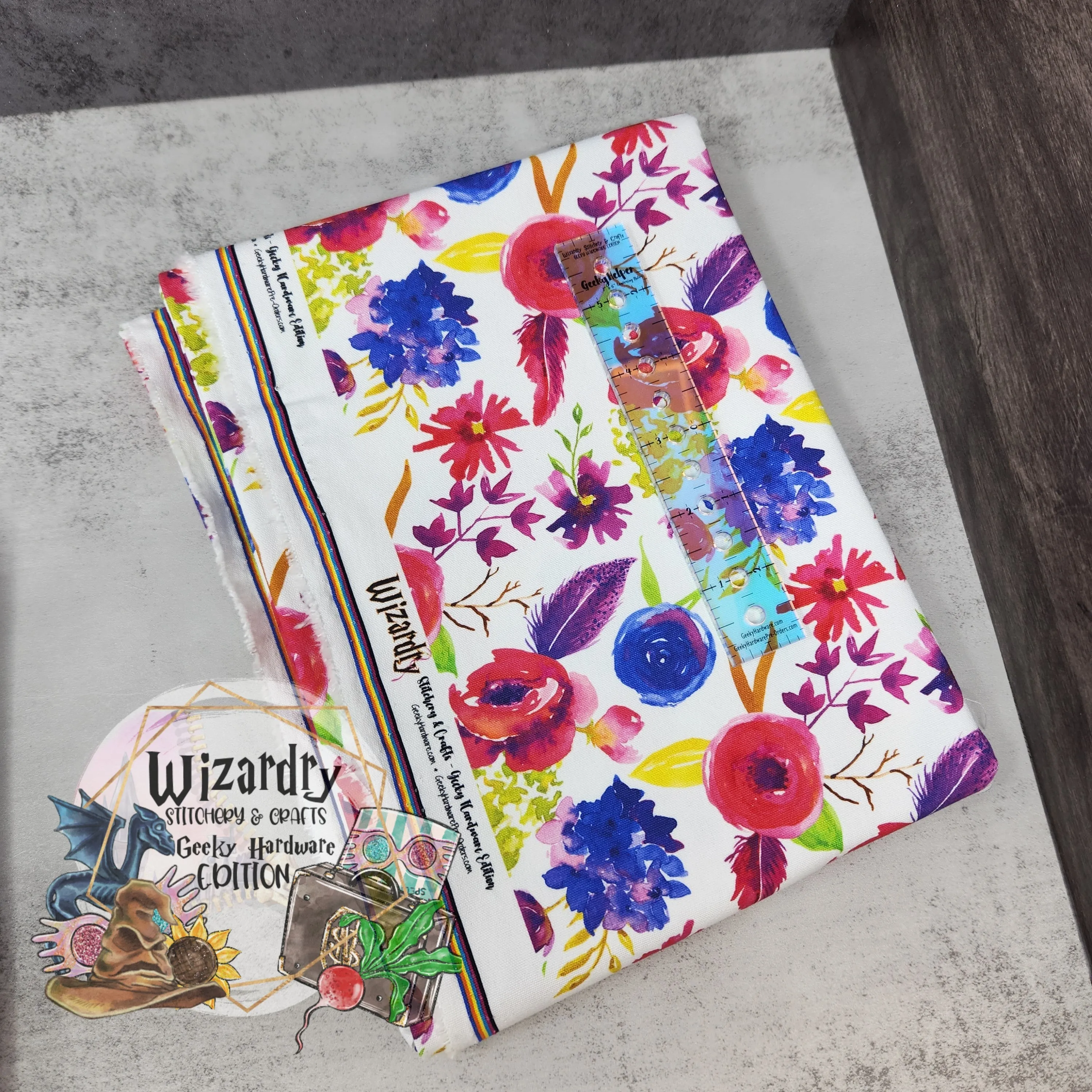 Bright Blossoms Fabric