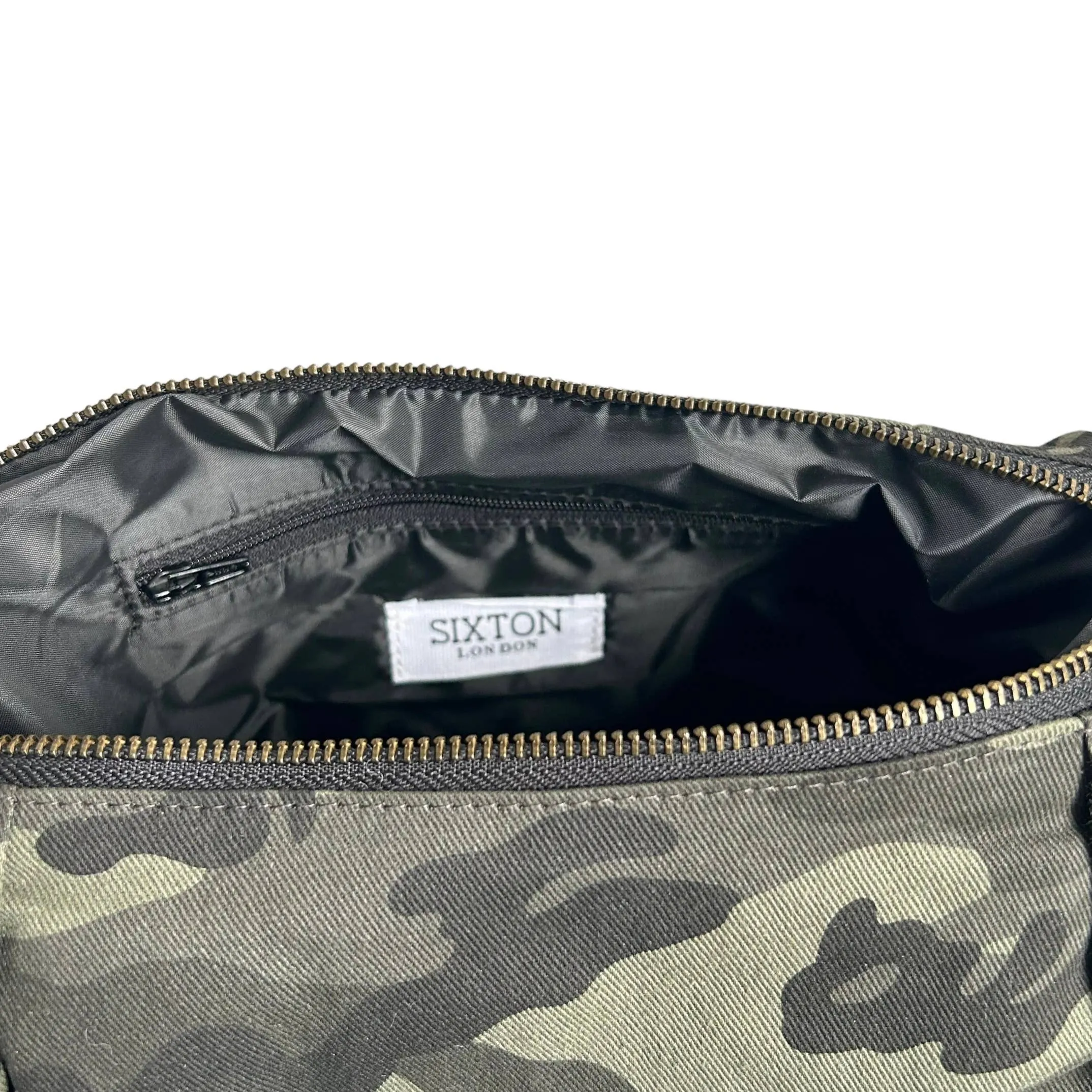 Brixton Cross Body Sling Bag - Camo Print  - Small
