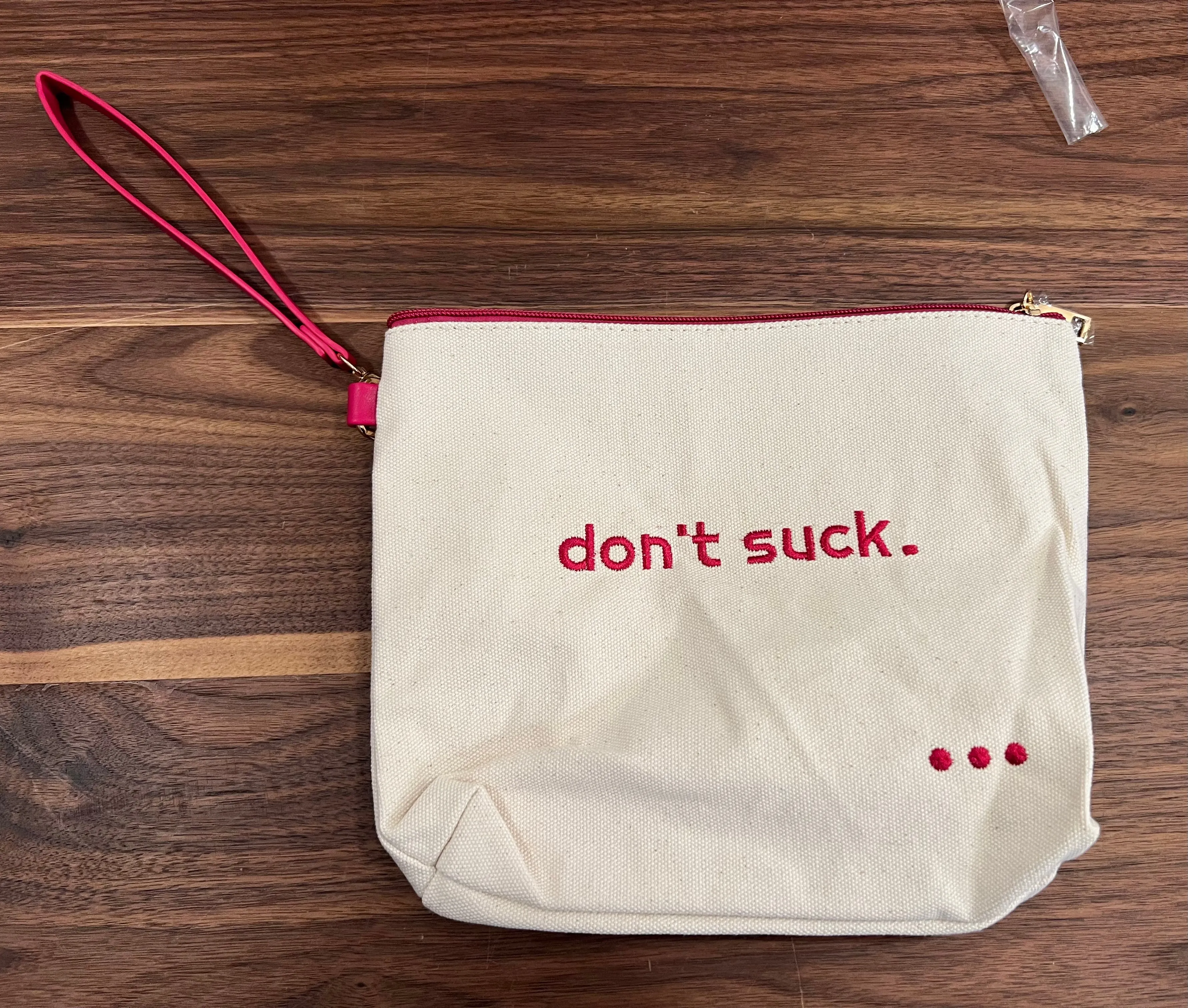 Canvas Catch All Pouches ASSORTED STYLE