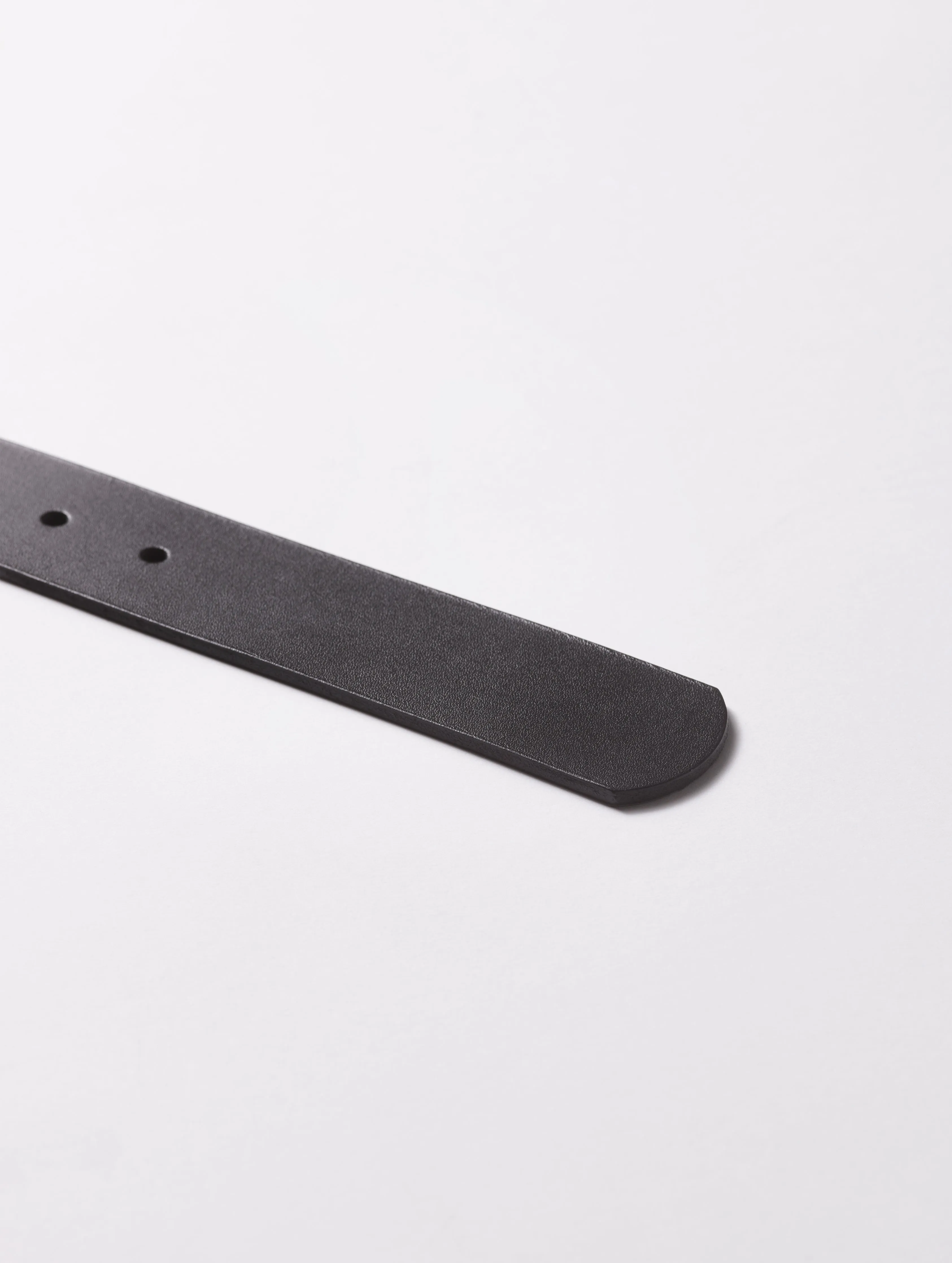 Canyon Leather Belt - Onyx Black