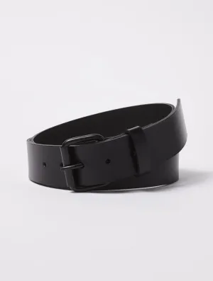Canyon Leather Belt - Onyx Black
