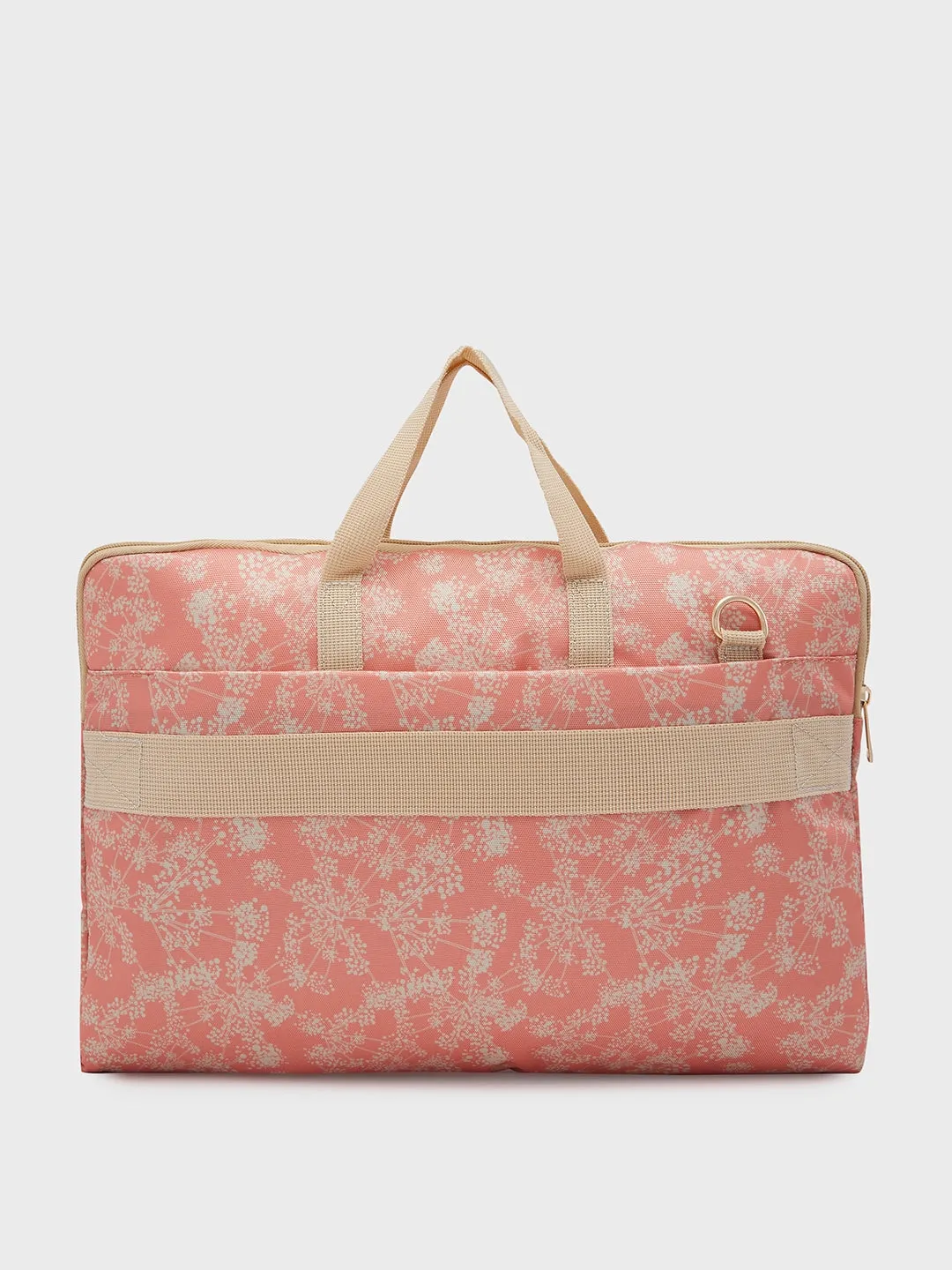 Caprese Chrysan Laptop Large Coral