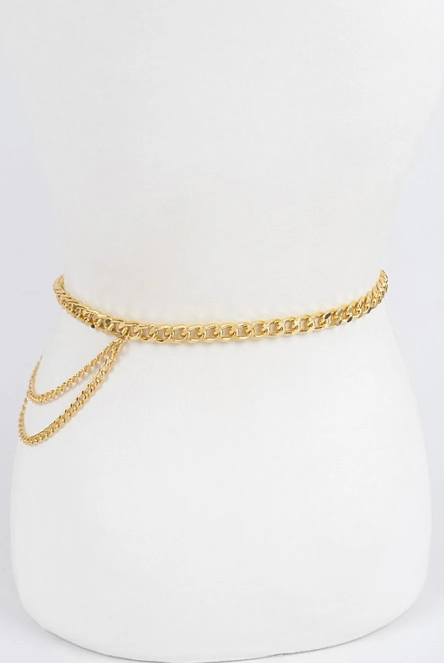 Chain Buckle Belt