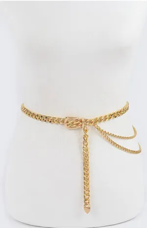 Chain Buckle Belt