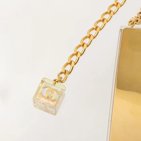 CHANEL 1997 Made Aurora Cc Mark Logo Multi Motif Chain Belt