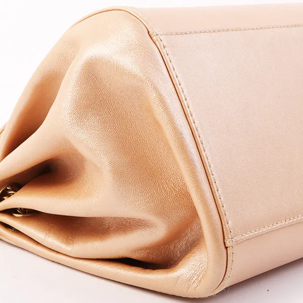 Chanel Around 2002 Made Chocobar 2.55 Chain Bag Rose Gold