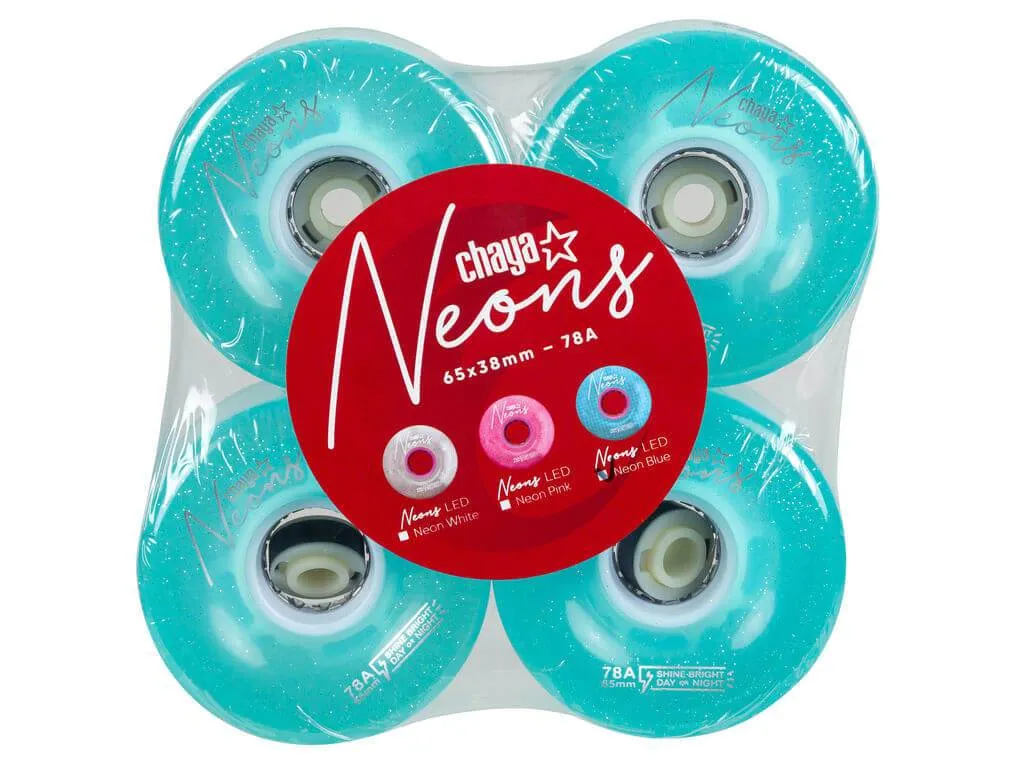 Chaya LED 65mm Quad Wheels