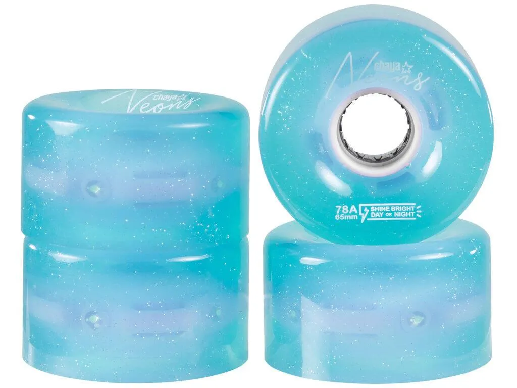 Chaya LED 65mm Quad Wheels