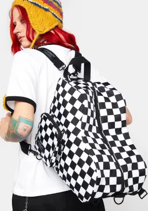 Checkered Freewheeling Roller Skate Bag