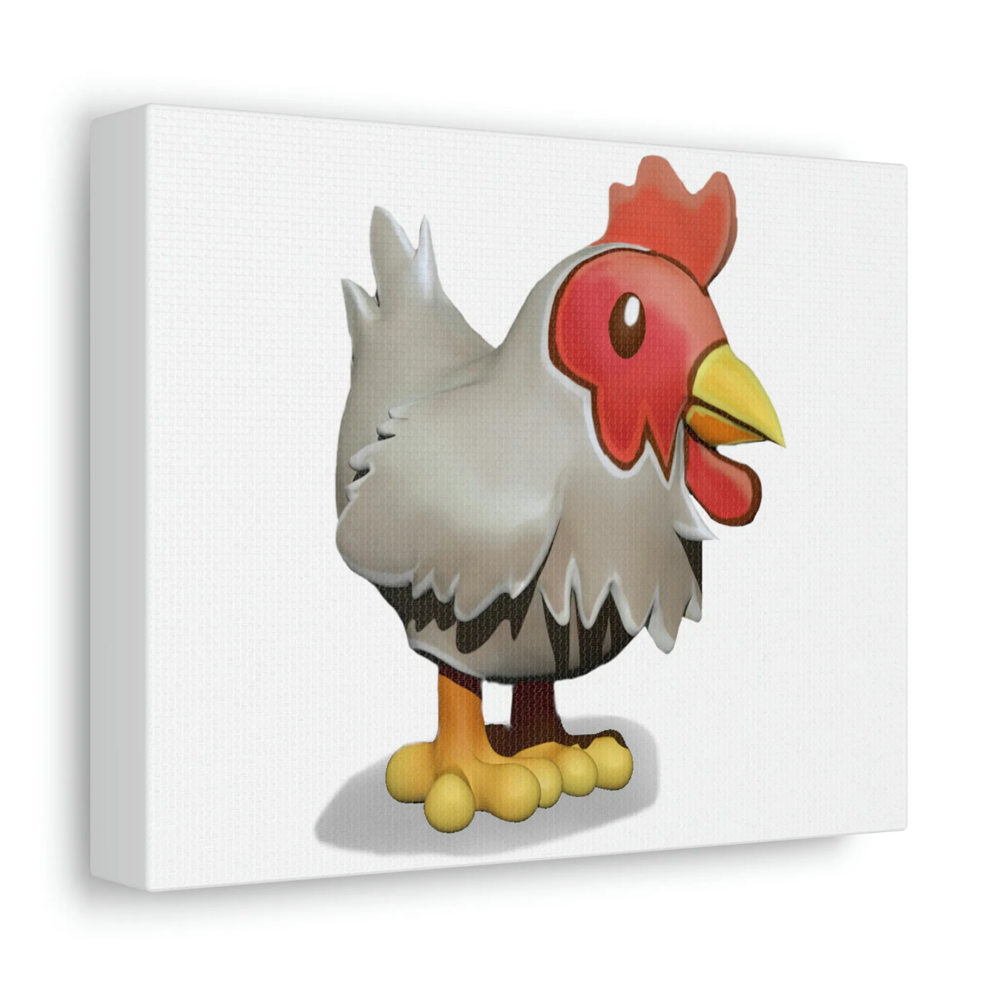 Chicken Stretched Canvas
