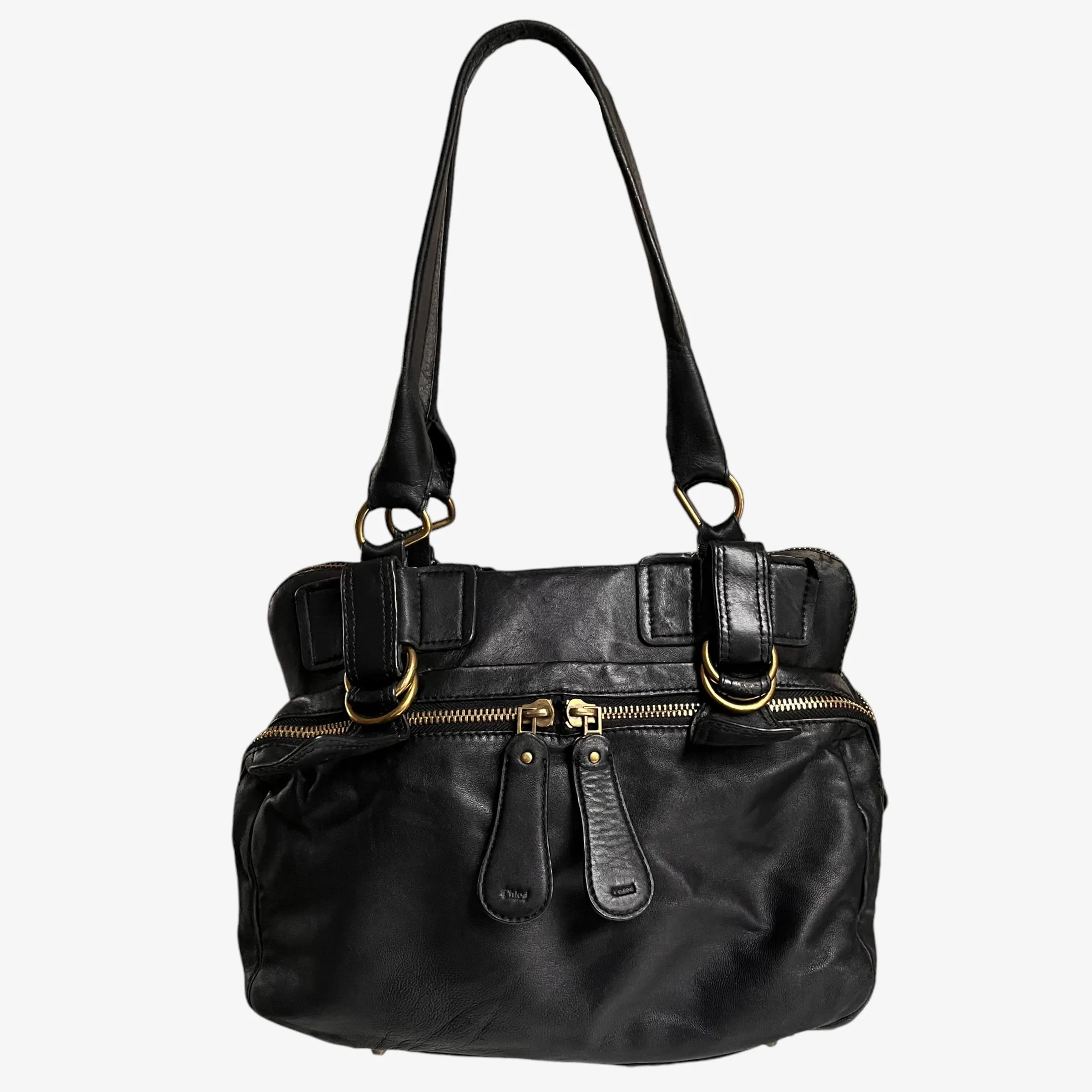 Chloé Leather Bay Tote Bag