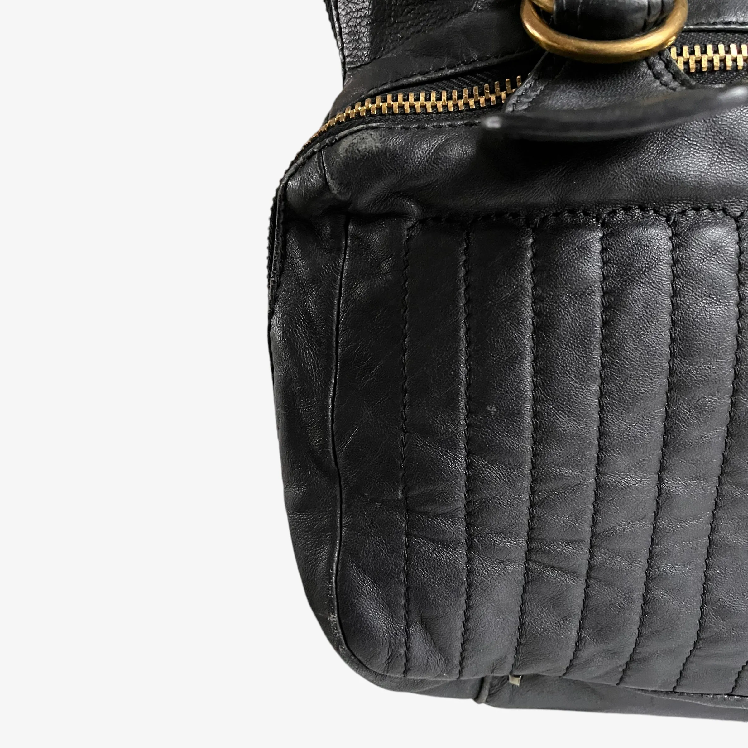 Chloé Leather Bay Tote Bag