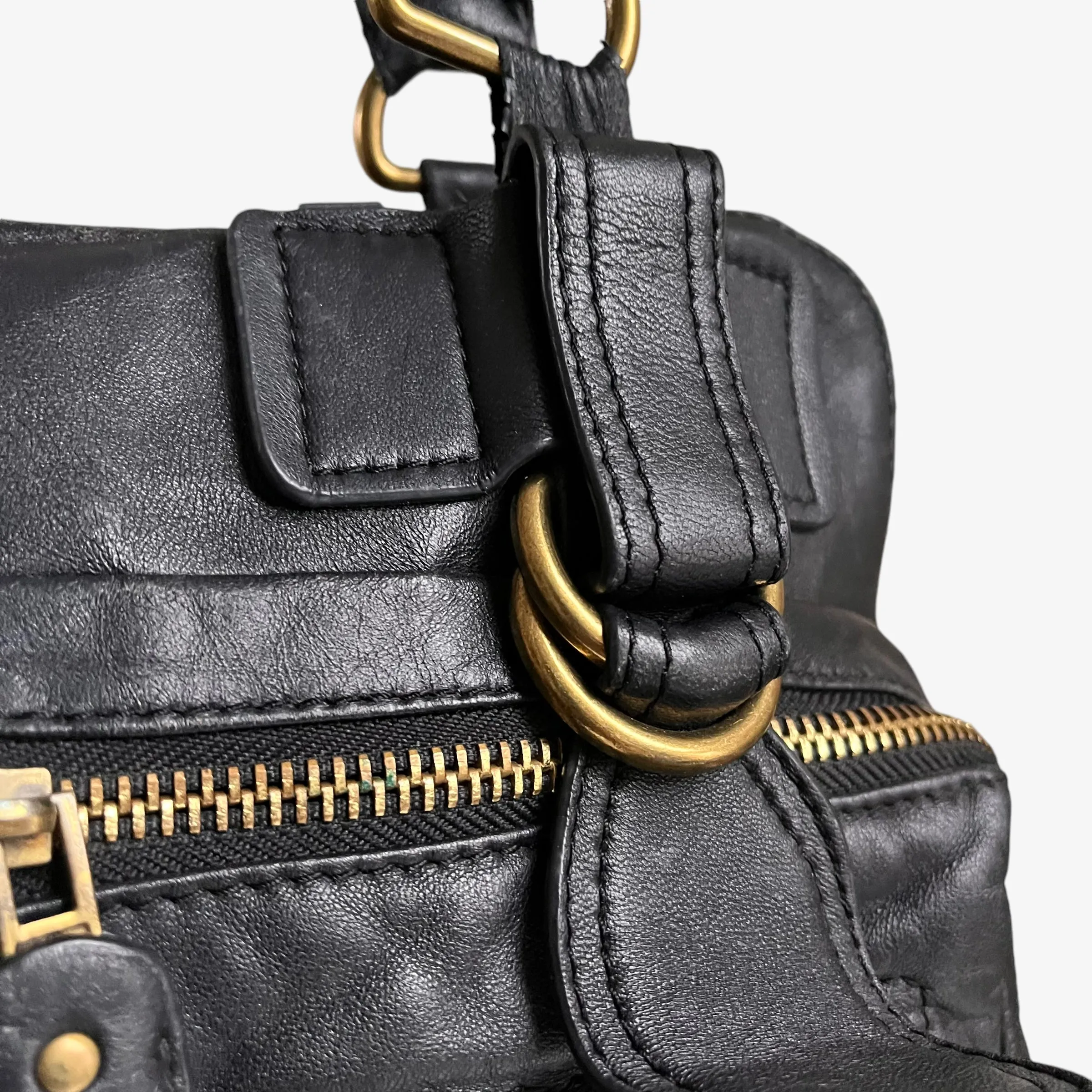 Chloé Leather Bay Tote Bag