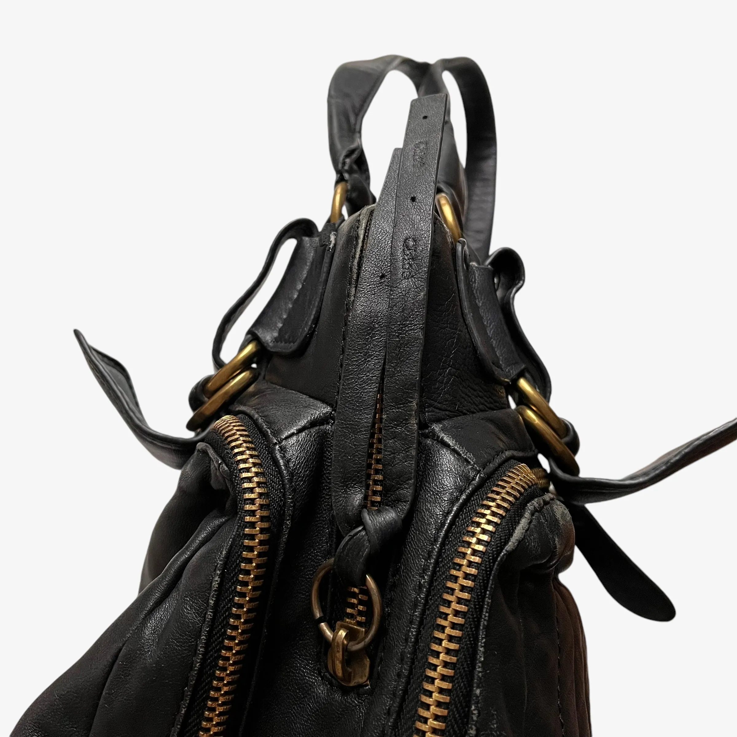 Chloé Leather Bay Tote Bag