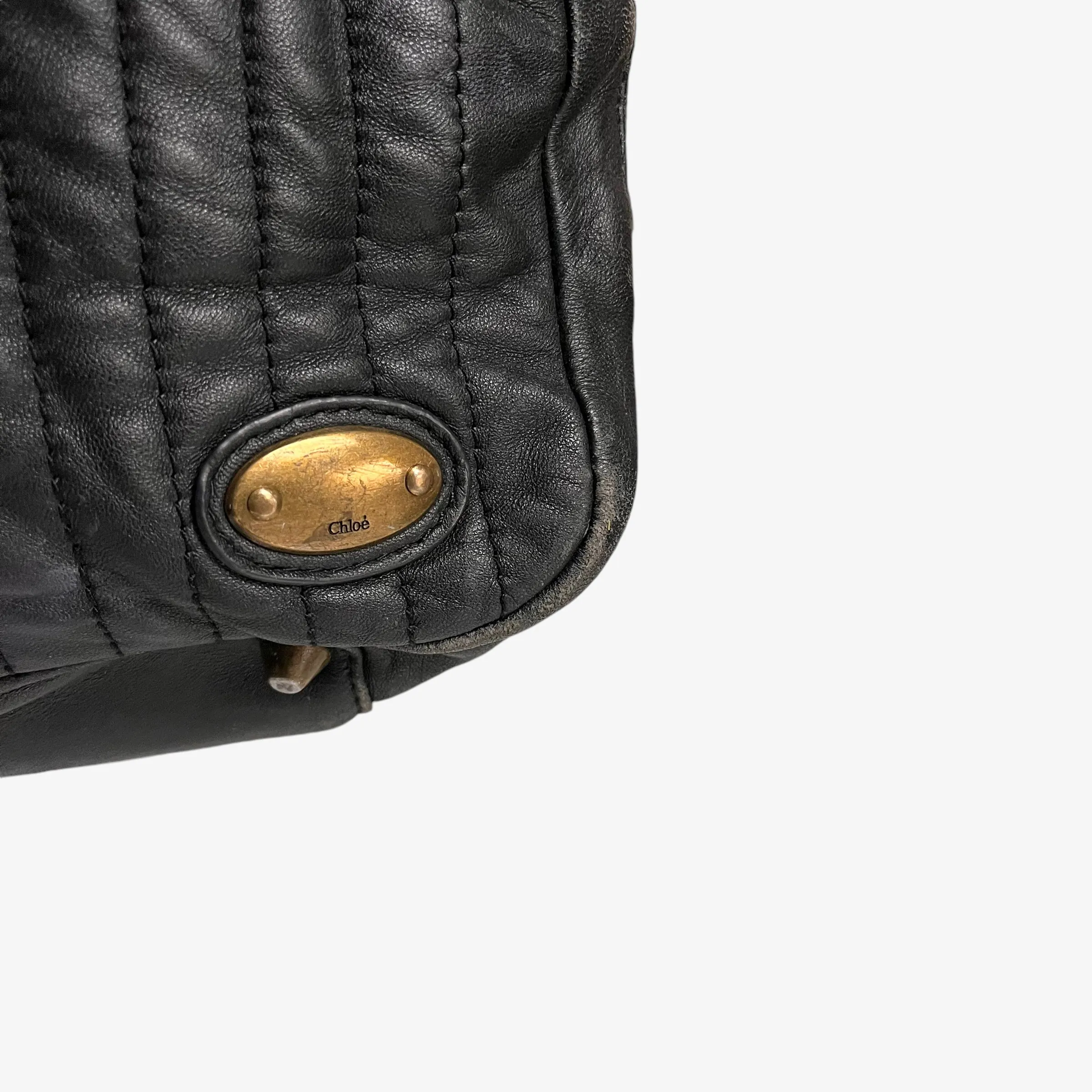 Chloé Leather Bay Tote Bag