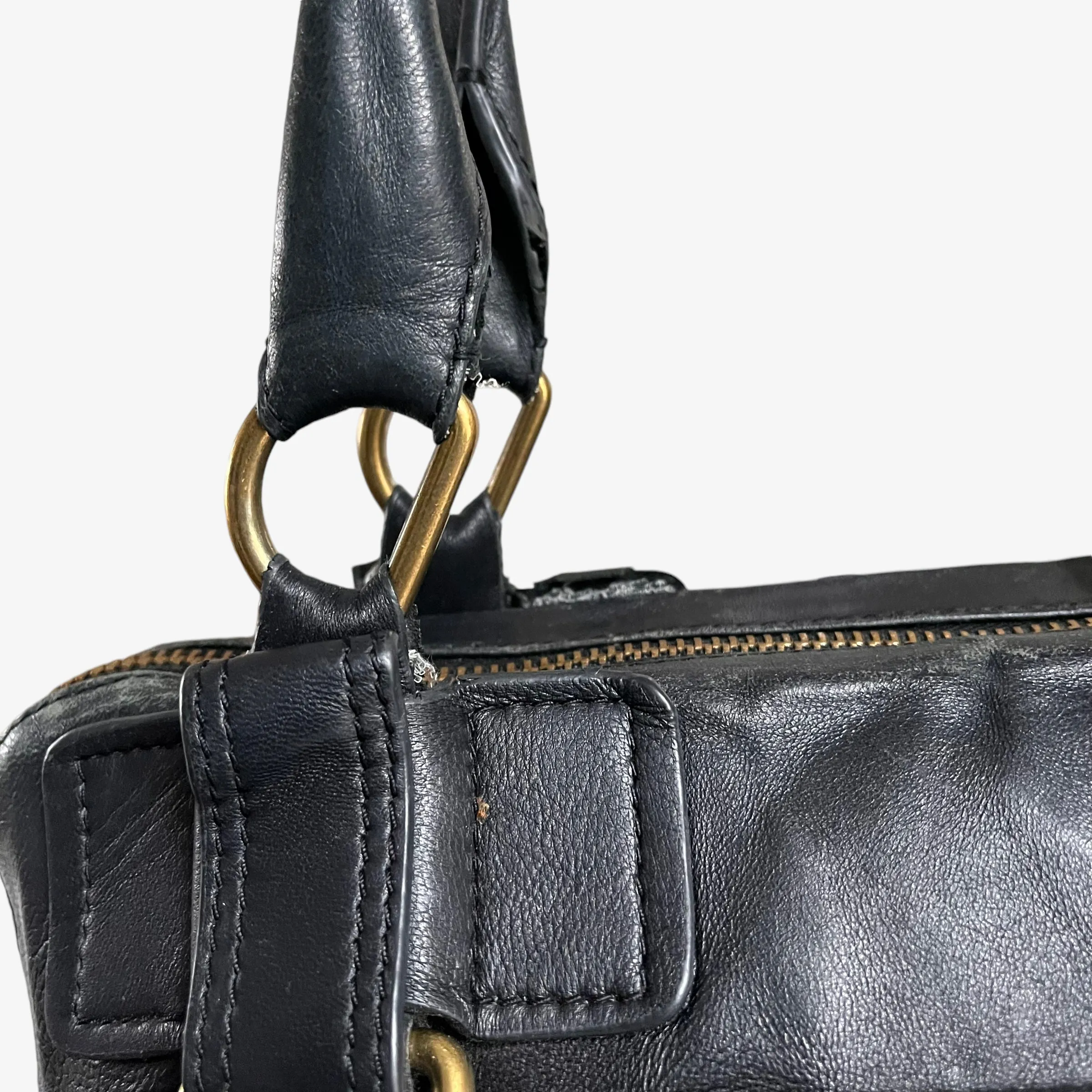 Chloé Leather Bay Tote Bag