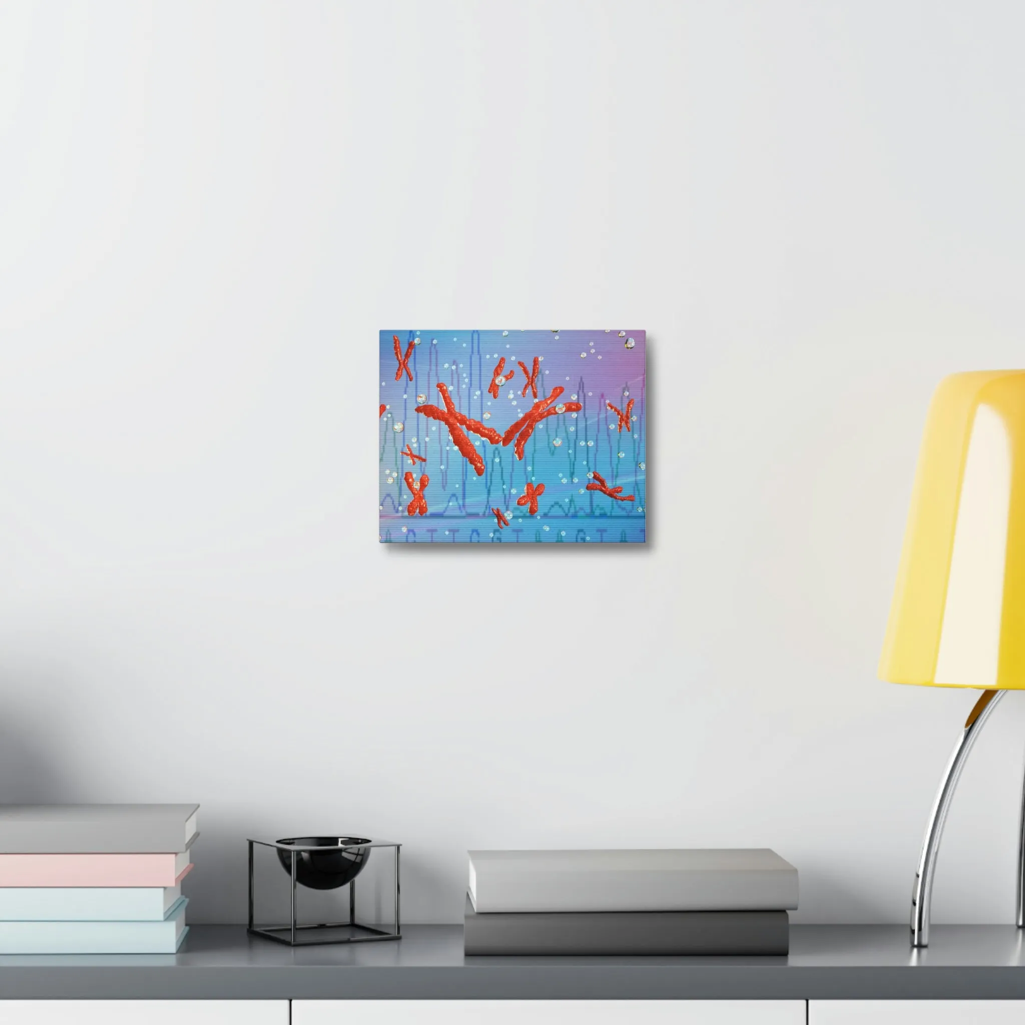 Chromosomes Stretched Canvas