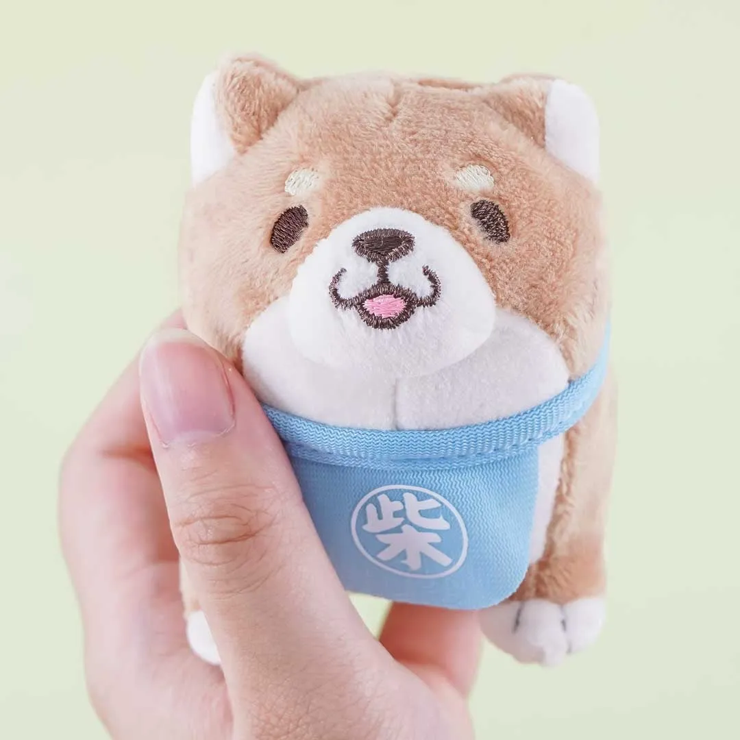 Chuken Mochi Shiba Plushie Charm - Monaka