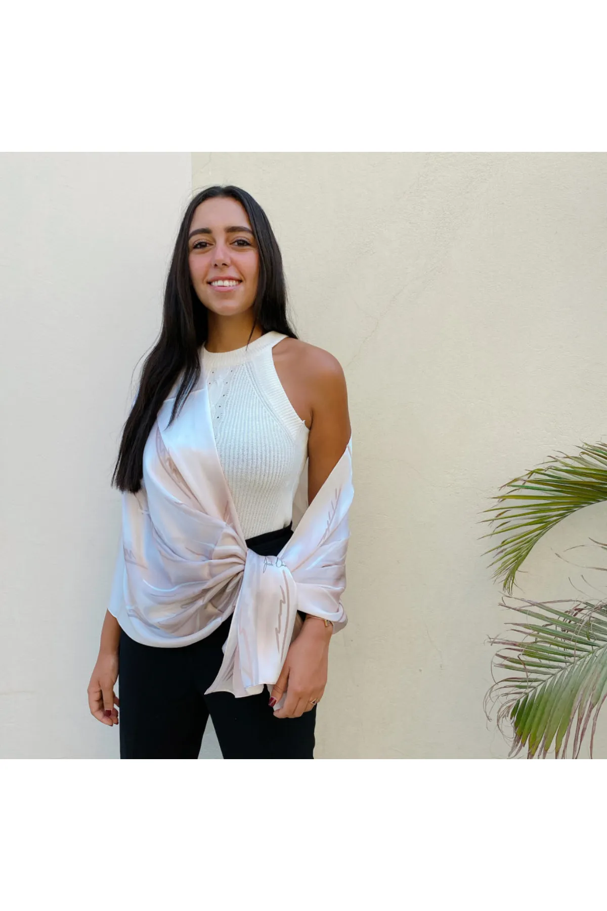 Classic Nude Scarf