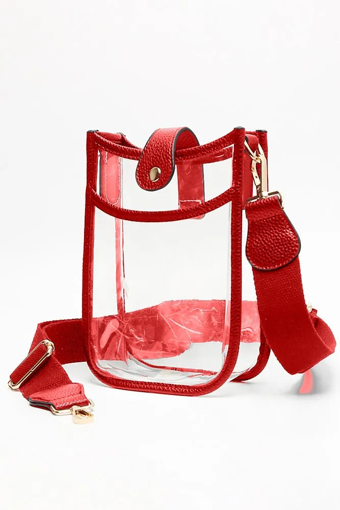 Clear Stadium Bag Mini Crossbody