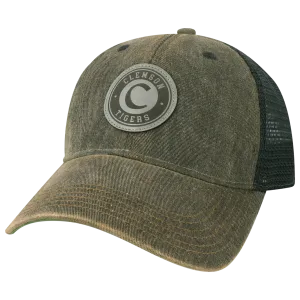 Clemson Black/Black Old Favorite Trucker