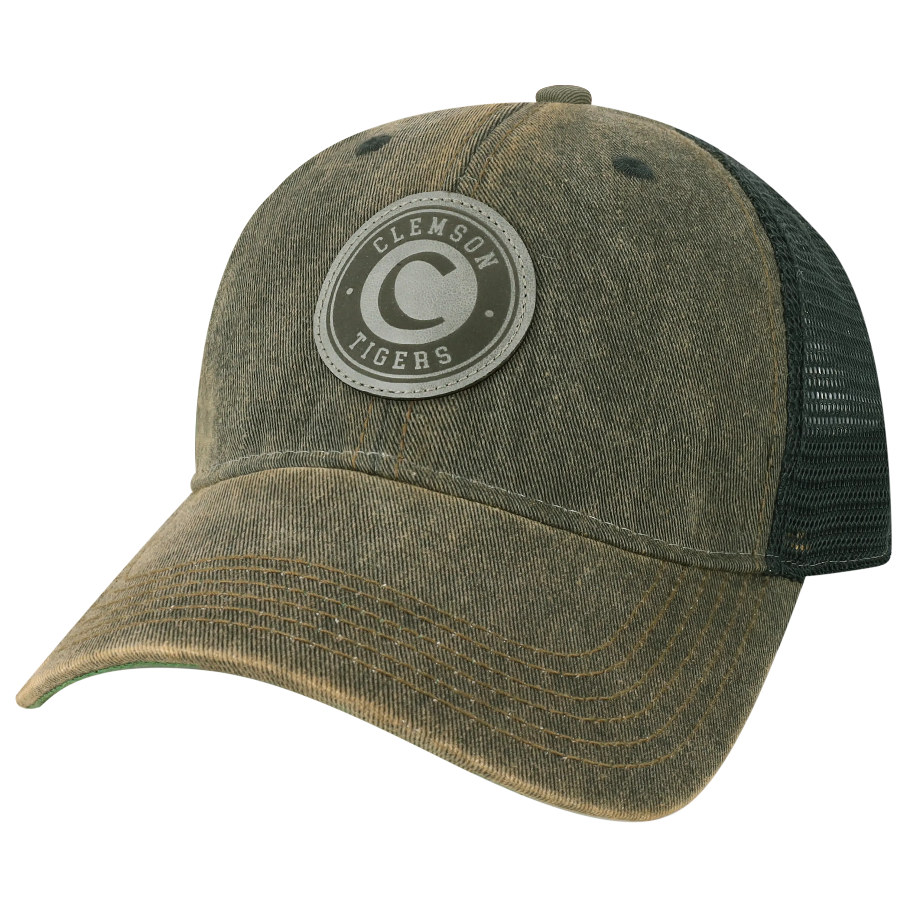 Clemson Black/Black Old Favorite Trucker