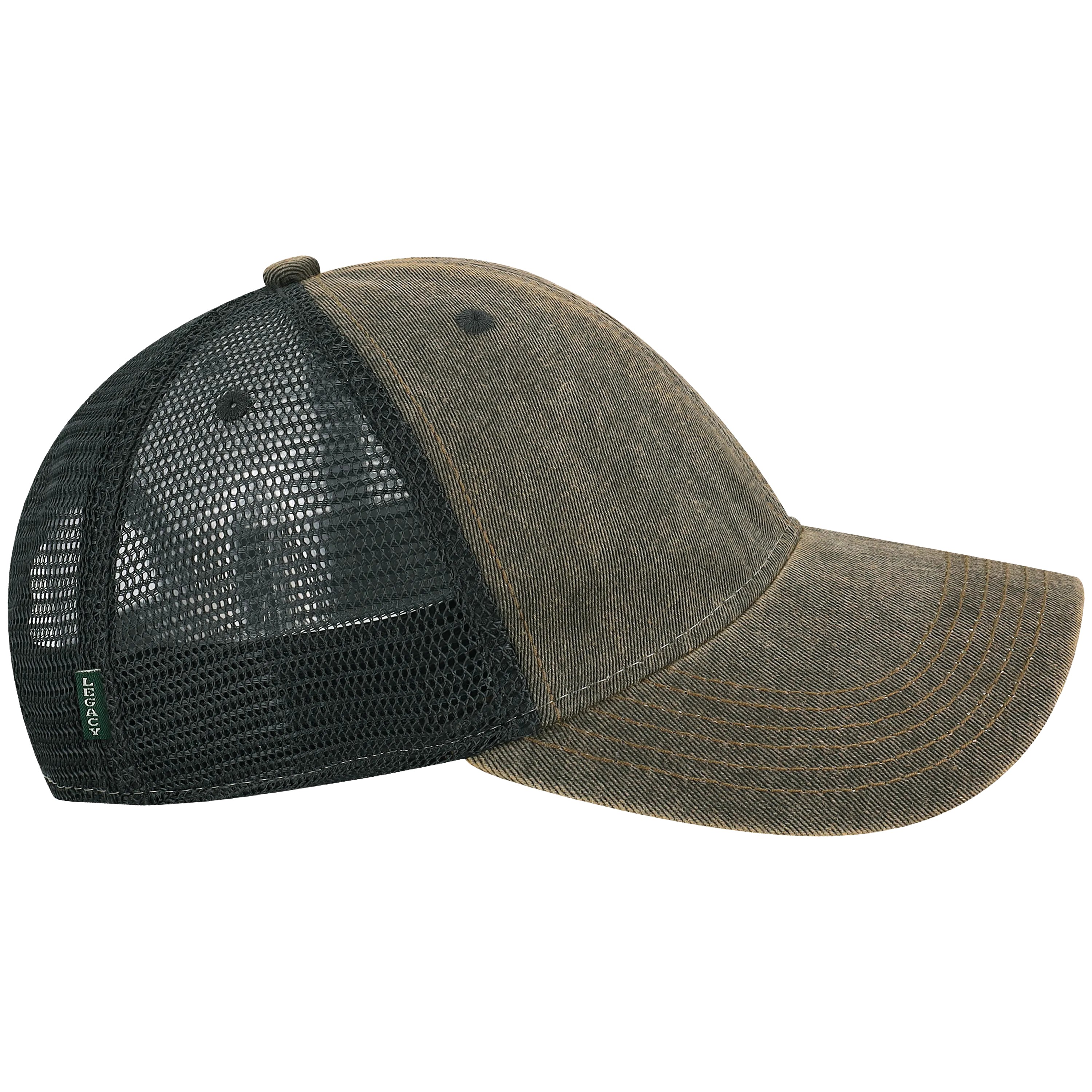 Clemson Black/Black Old Favorite Trucker