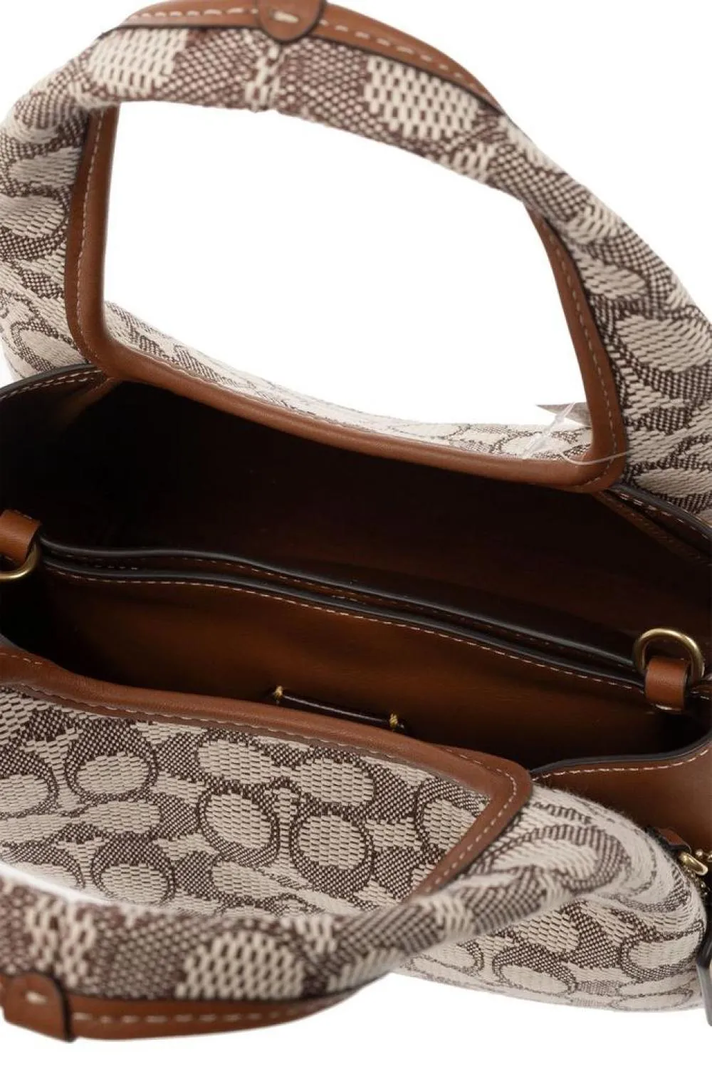 Coach Hadley Monogrammed Top Handle Bag
