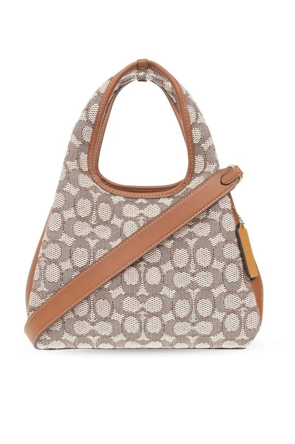 Coach Hadley Monogrammed Top Handle Bag