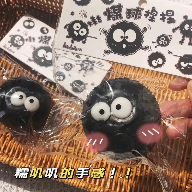 Coal Ball Mochi Squishy